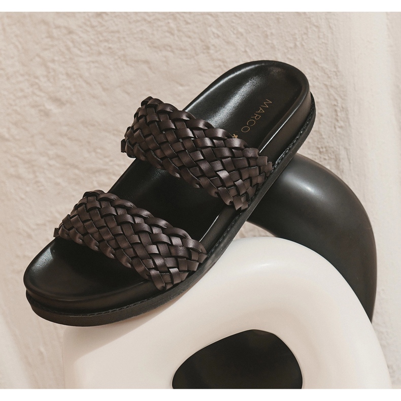 Marco Shoes Scanno-Flip-Flops schwarz 1