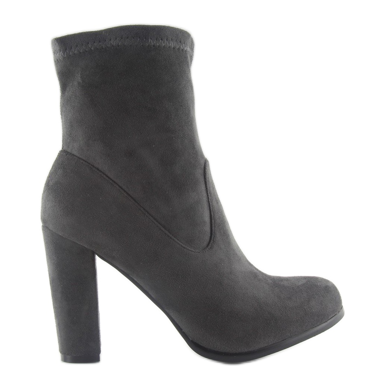 Herbst High Heels A921 grau 1