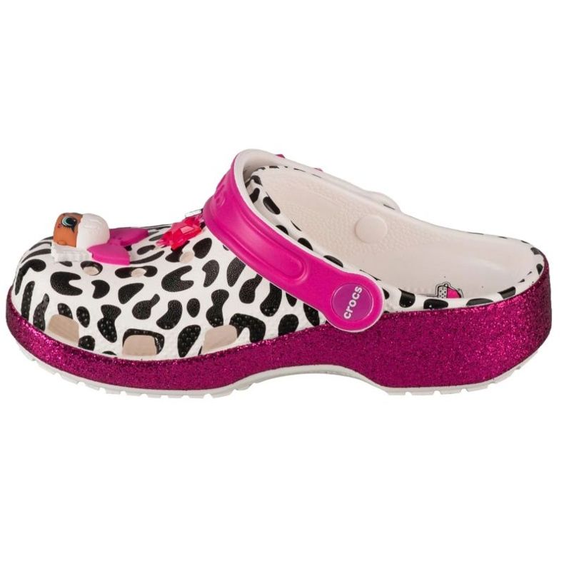 Crocs Lol Surprise Diva Mädchen klassischer Clog 209465-100 weiß 1
