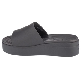 Crocs Brooklyn Platform Slide 208728-001 Flip-Flops schwarz 1