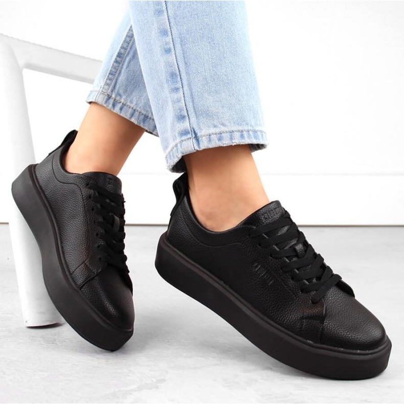 Big Star INT2001A Plateau-Sportschuhe, schwarz 1