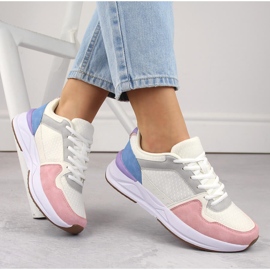 Mehrfarbige Damen-Schnürsportschuhe Atletico WY23593 1