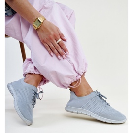 Mairago-Sneaker aus grauem Stoff 1