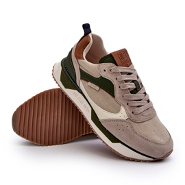 Herren-Sneaker Memory Foam System Big Star NN174349 Beige 2