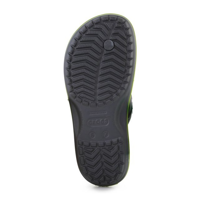 Frauen Flip-Flops Crocs Crocband Flip 11033-0A1 Grau 1