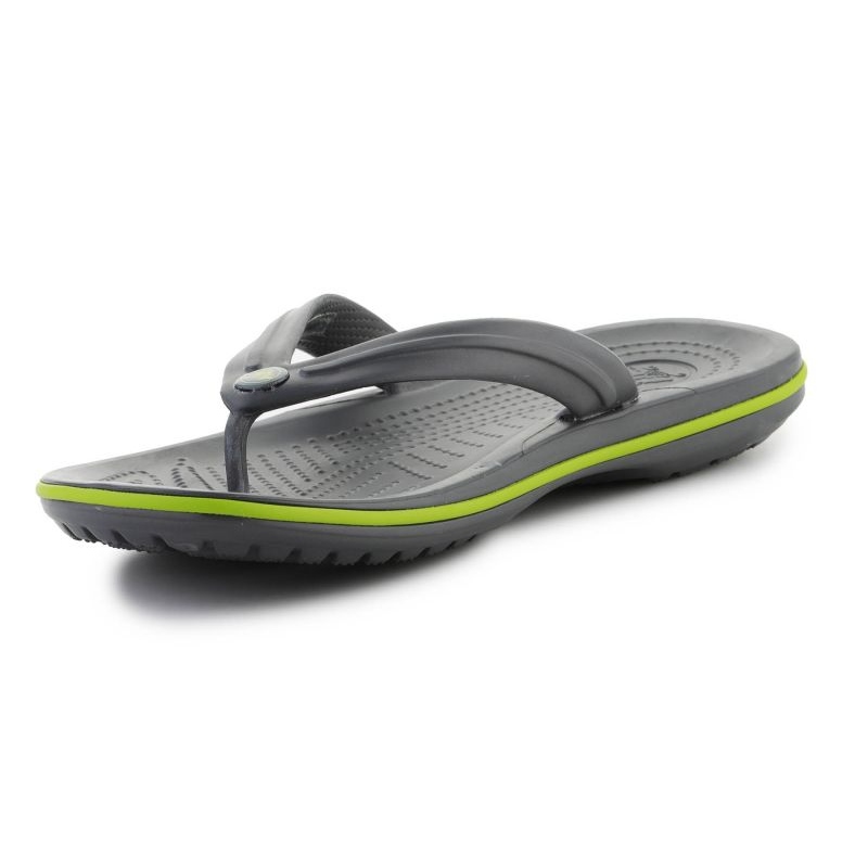 Frauen Flip-Flops Crocs Crocband Flip 11033-0A1 Grau 3