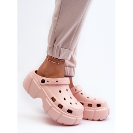 Damen-Flip-Flops aus Schaumstoff mit massiver Sohle, rosa Witima 2