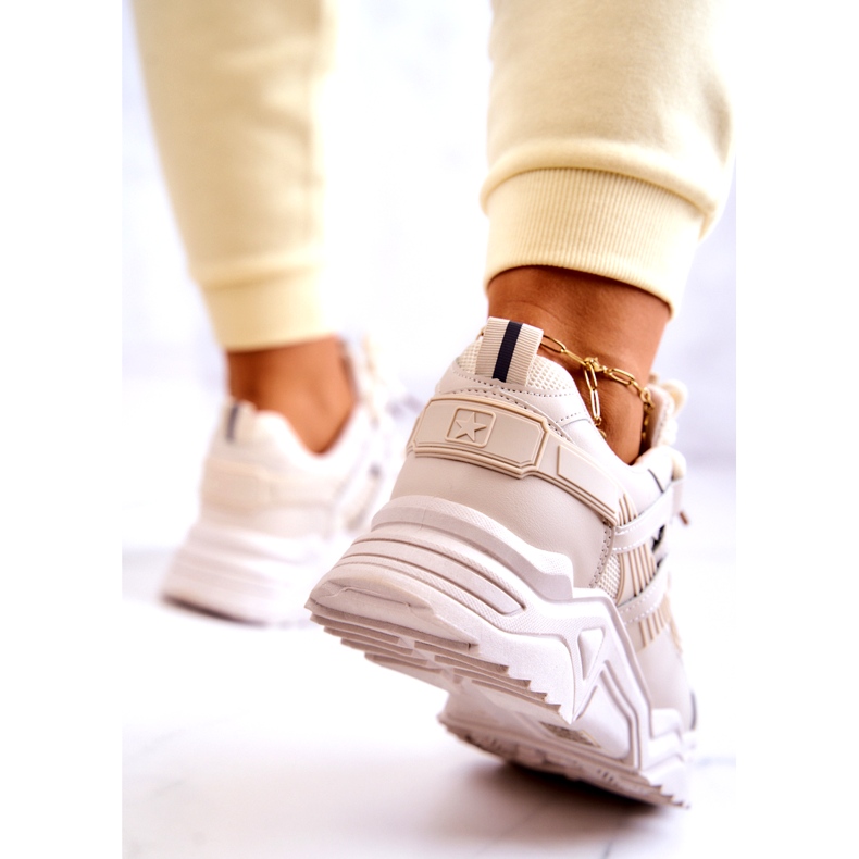 News Damen Sportschuhe Sneakers Beige 2