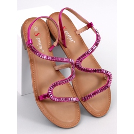 Adani Fuchsia Kristallsandalen rosa 1