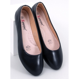 Ballerinas mit Lederinnensohle Tova Black schwarz 1