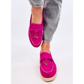 Wildleder-Loafer von Ottavia Fuchsia rosa 1