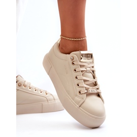 Damen-Sneaker Big Star NN274210 Beige 4