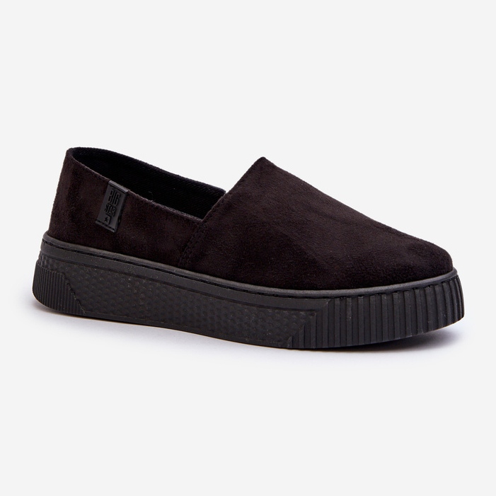 Big Star Damen-Plateau-Sneaker NN276010 Memory Foam System Schwarz 1