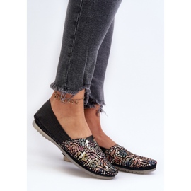 Damen-Ballerinas aus Leder Maciejka 1930B-01 Schwarz 2
