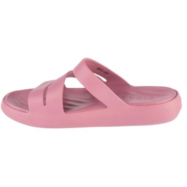 Crocs Getaway Strappy Sandal W 209587-5PG Flip-Flops rosa 1