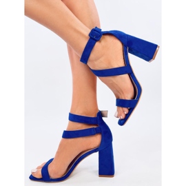 Savoy Blue High-Heel-Sandalen blau 2