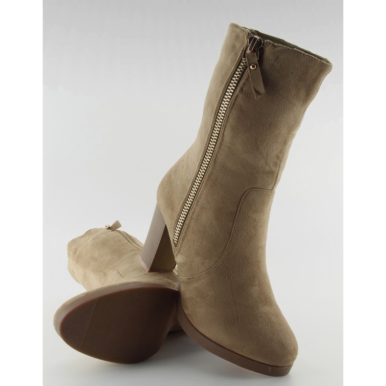 Damen Wildlederstiefel J28 khaki 2