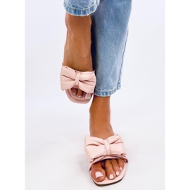 Mili Pinke Hausschuhe mit Schleife rosa 1