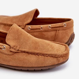 Herren-Slipper aus Rayan-Wildleder in Camel braun 2