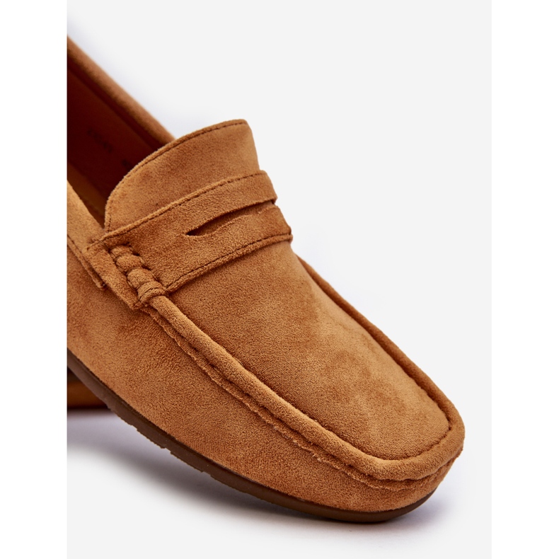 Camel Wesley Wildleder-Loafer für Herren braun 2