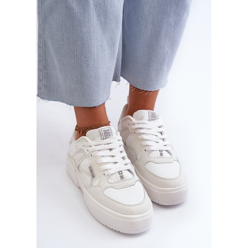 Big Star Damen Sneakers NN274357 Memory Foam System Weiß 1