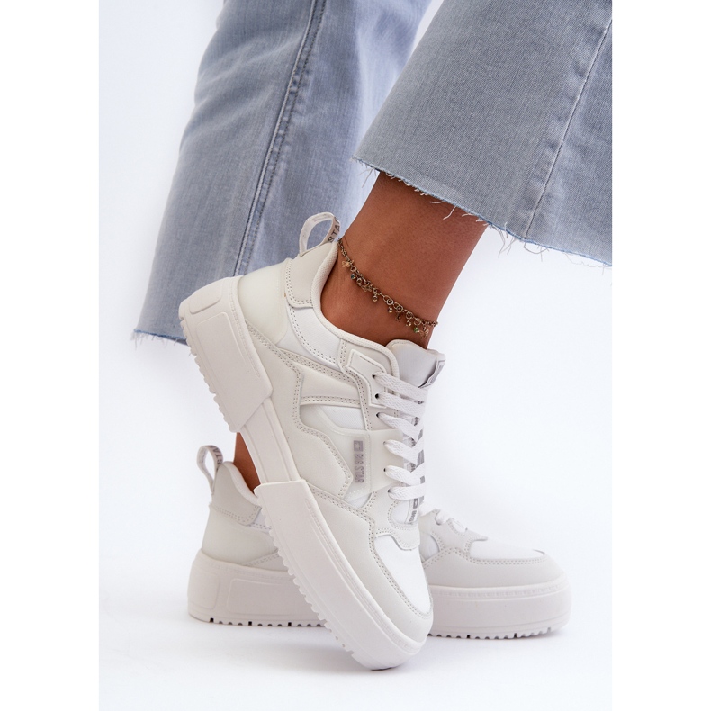 Big Star Damen Sneakers NN274357 Memory Foam System Weiß 2