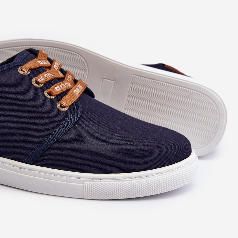 Big Star Herren-Sneaker NN176002 Memory Foam System Marineblau 2