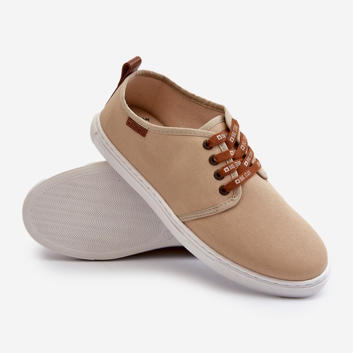 Herren-Sneaker Big Star NN176001 Memory Foam System Beige 2