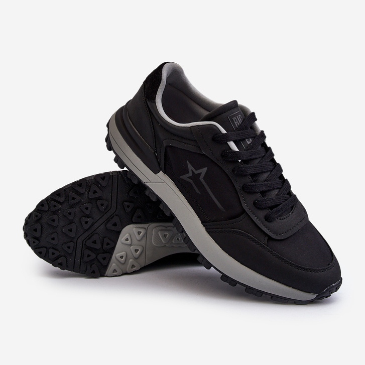 Herren-Sneaker Big Star NN174069 Memory Foam System Schwarz 2