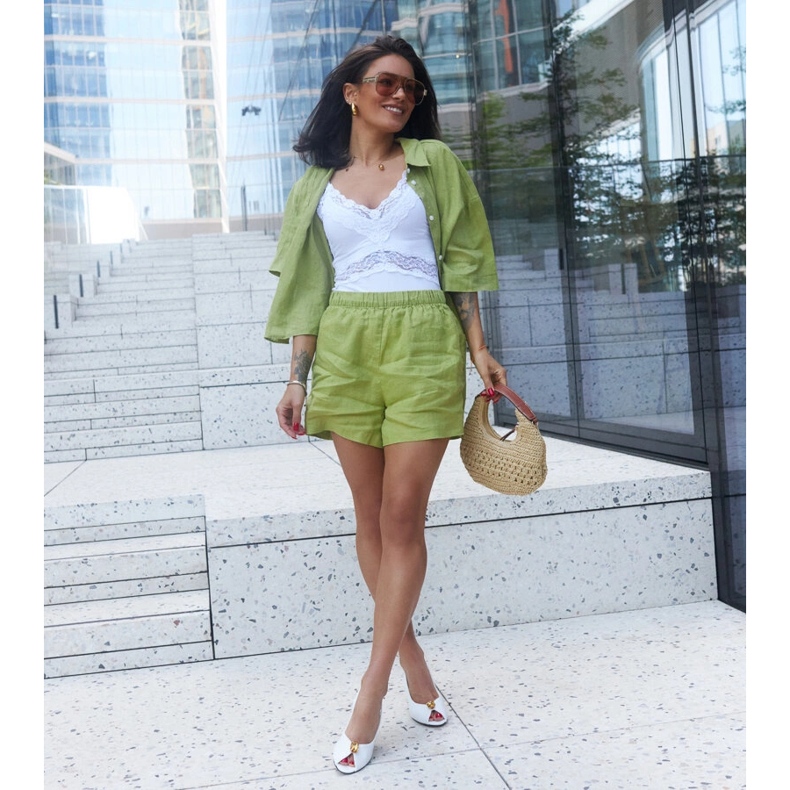 Weiße Pumps mit Asima-Lederinnensohle 1