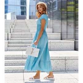 Ferrei-Flip-Flops aus weißem Gummi 1