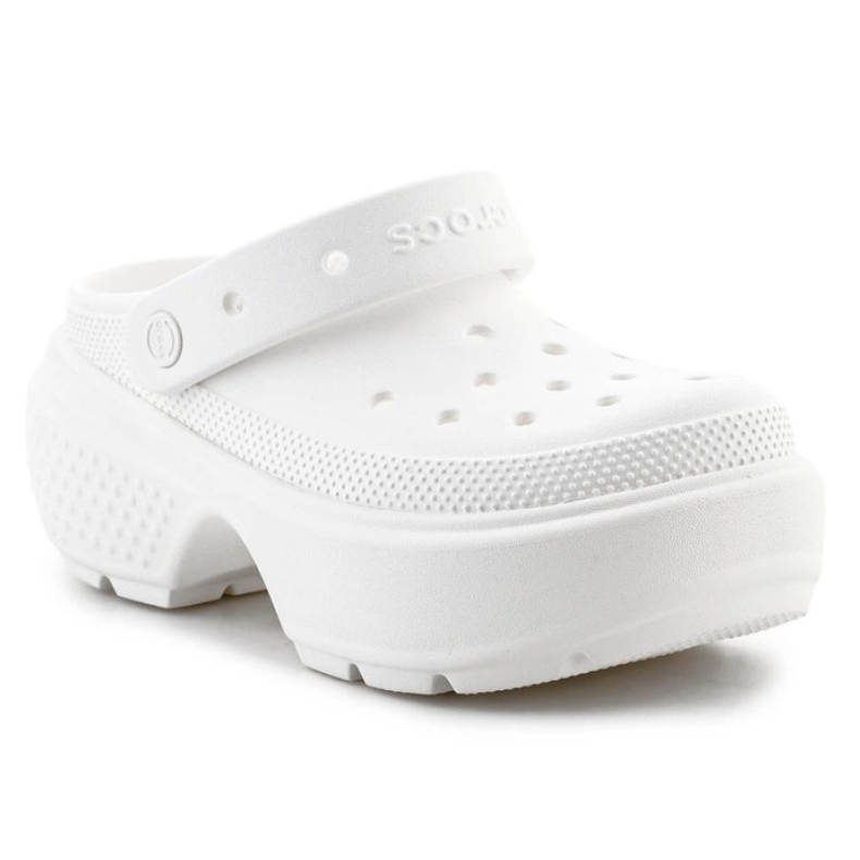 Crocs Stomp Clog 209347-0WV Flip-Flops weiß 1