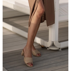 Marco Shoes Flip-Flops von Puerto Rey beige 1