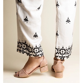 Dunkelbeige klassische Kinsela-Sandalen mit hohen Absätzen 2