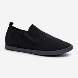 Damen-Slip-On-Sneaker in Schwarz von Lovinia 1