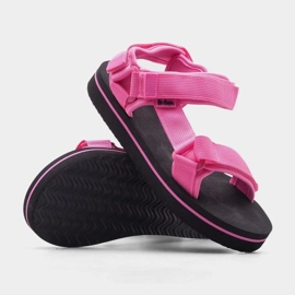 Lee Cooper LCW-24-05-2750L Sandalen rosa 1