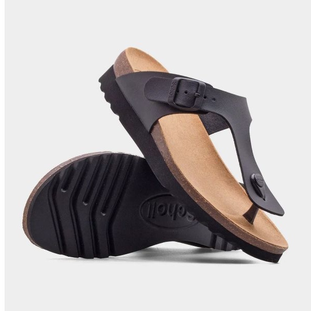 Scholl Boa Visa F30426-1004 Flip-Flops schwarz 1