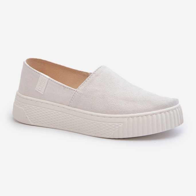 Big Star Damen-Plateau-Sneaker NN276006 Memory Foam System Weiß 1