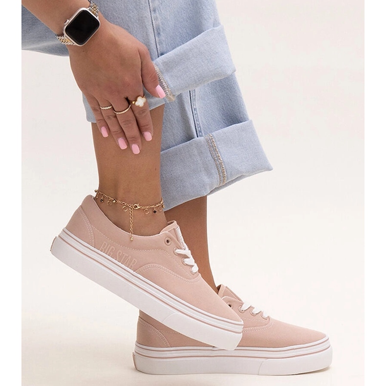 Rosafarbene Big Star LL274229-Sneaker 1