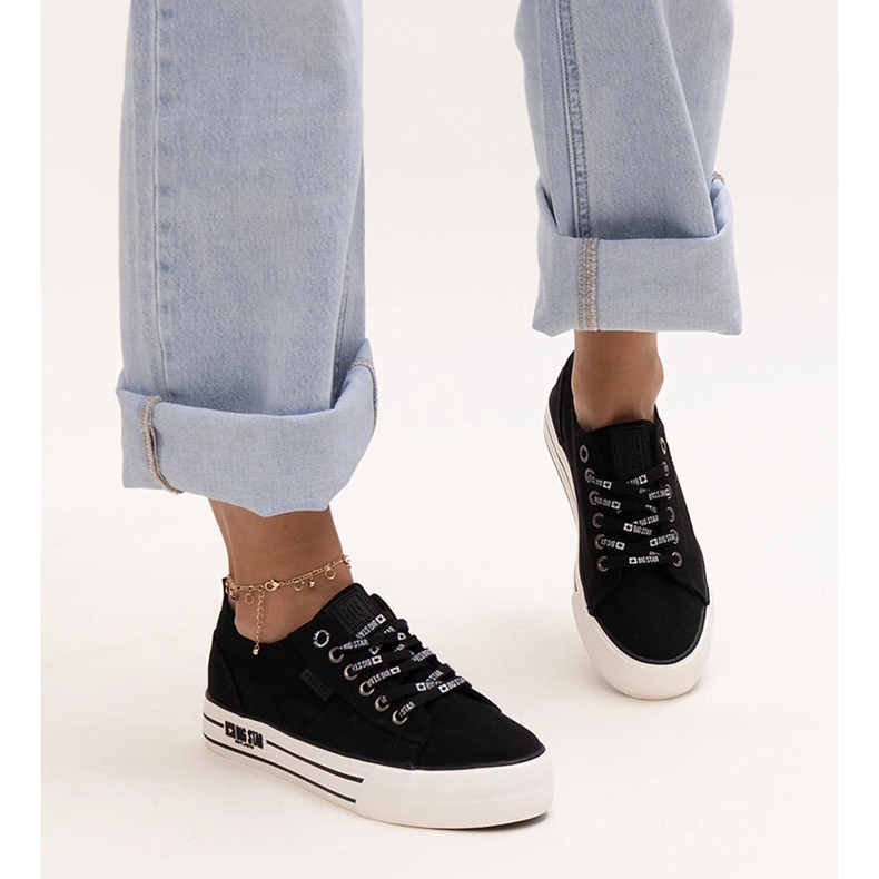 Schwarze Big Star KK274013-Sneaker 1