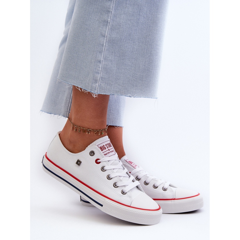 Big Star Damen-Sneaker NN274656 HI-POLY System Weiß 2