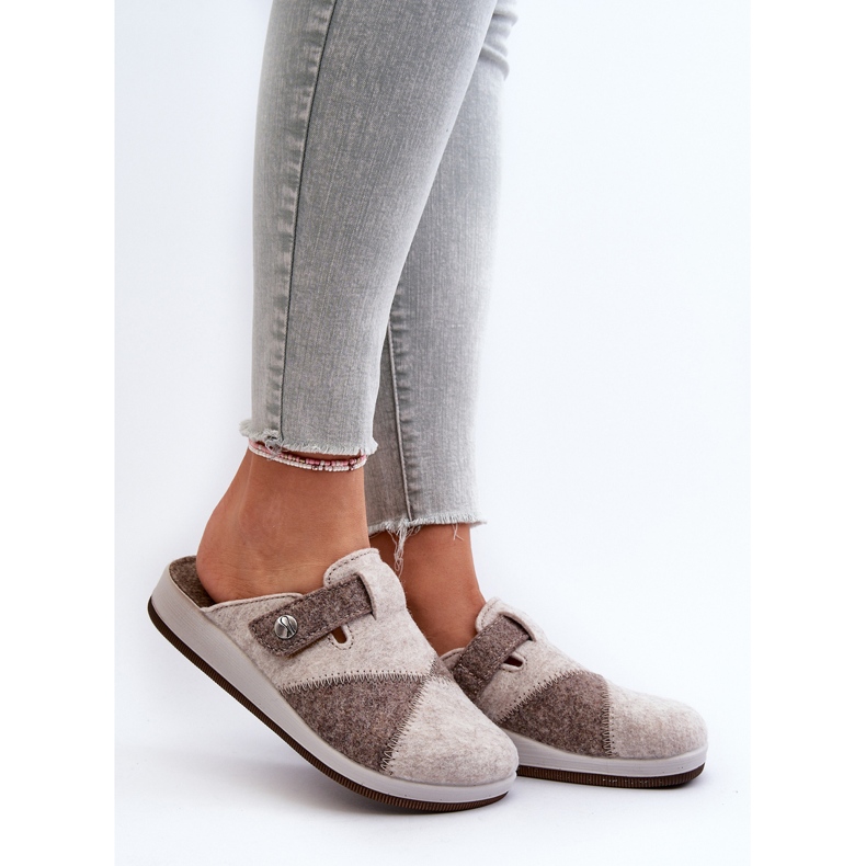 Präventive Hausschuhe für Damen Inblu CT000032 Beige 2