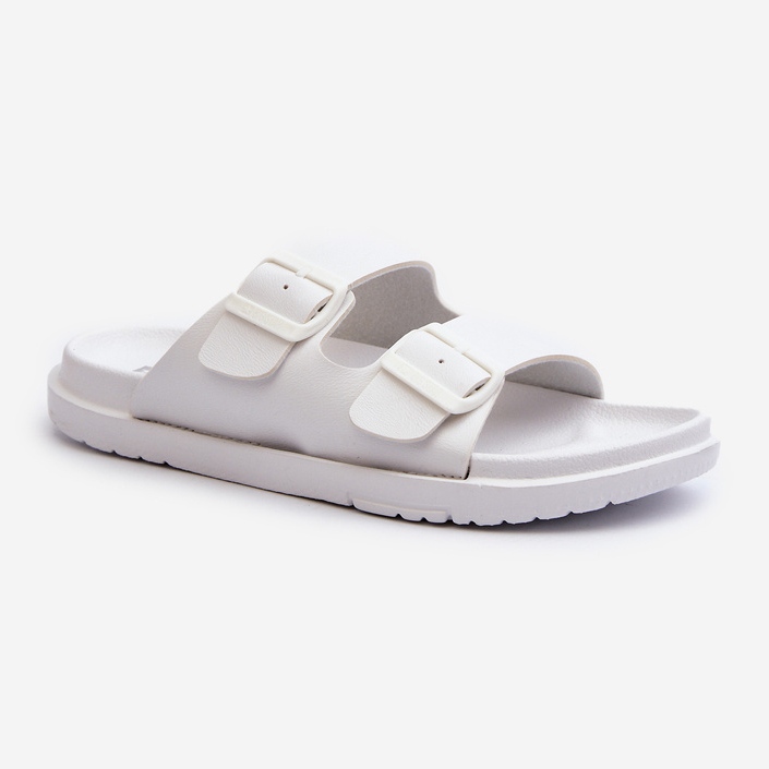 Damen-Flip-Flops aus leichtem Schaumstoff mit Schnallen Big Star NN274A751 Weiß 1