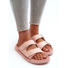 Damen-Flip-Flops aus leichtem Schaumstoff mit Schnallen Big Star NN274A753 Pink rosa 5