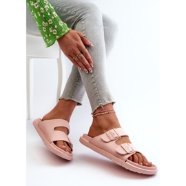 Damen-Flip-Flops aus leichtem Schaumstoff mit Schnallen Big Star NN274A753 Pink rosa 7