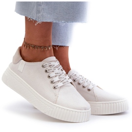 Damen-Sneaker Memory Foam System Big Star NN276001 Weiß 9