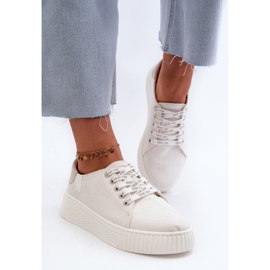 Damen-Sneaker Memory Foam System Big Star NN276001 Weiß 4