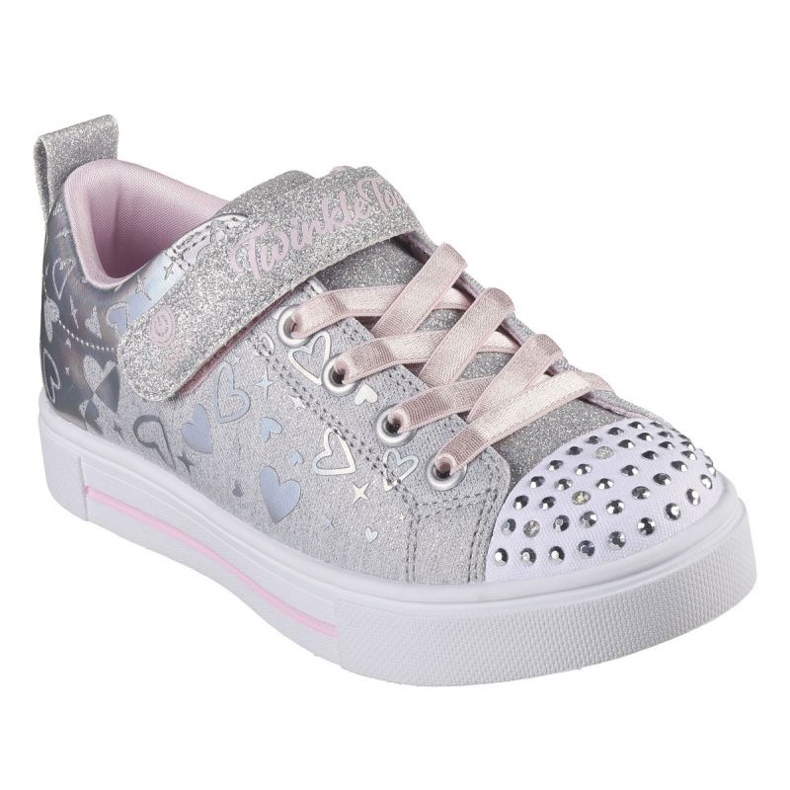 Skechers Led Heather Charms 314787L Gysl Schuhe silber- 1