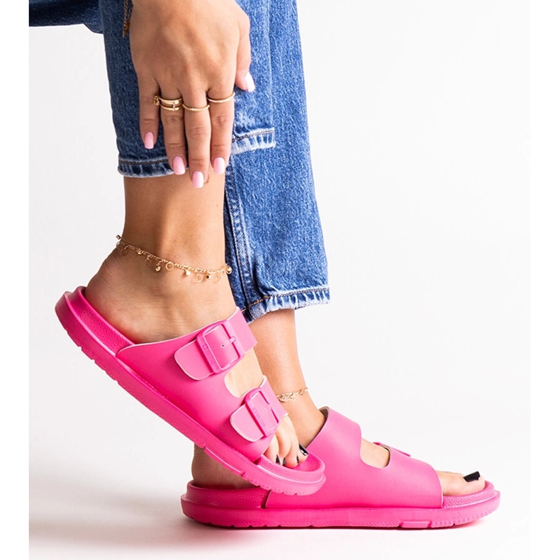 Dunkelrosa Big Star NN274A754 Flip-Flops 1