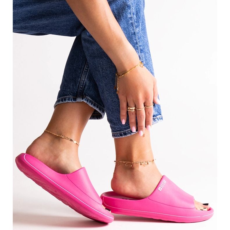 Dunkelrosa Big Star NN274A041 Flip-Flops 1